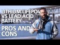 Power Time with Jeff Cote - Lithium LiFePO4 vs Lead Acid Battery, Pros and Cons, Part 2