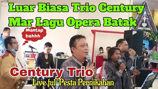 Download Lagu LUAR BIASA KRENN Trio Century Lagu Opera Batak di aek sibul bulon | Dos do nakkok na Mantap MP3