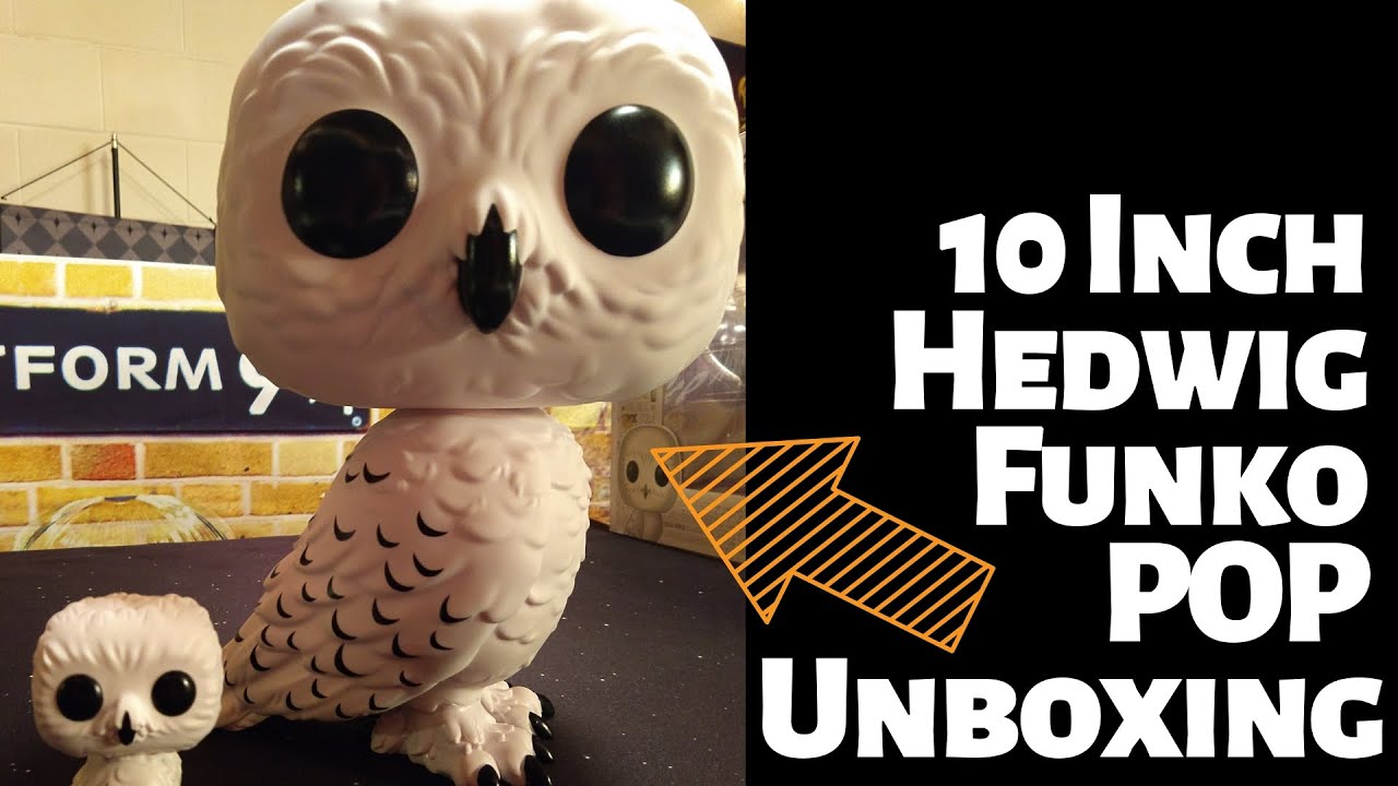 Hedwig 10 Inch Harry Potter POP Unboxing YouTube