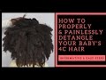 How To Painlessly Detangle the 4C Hair of Your Little Girl