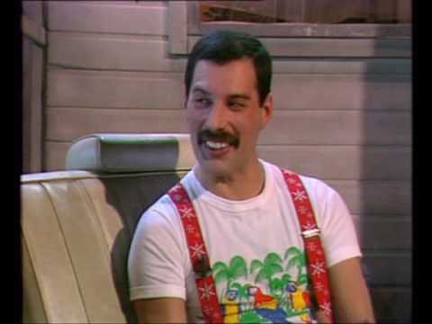 Freddie Mercury last vocal interview before dying - for those of you asking the title of the songs: first song is just the piano music of "My Melancholy Blue...