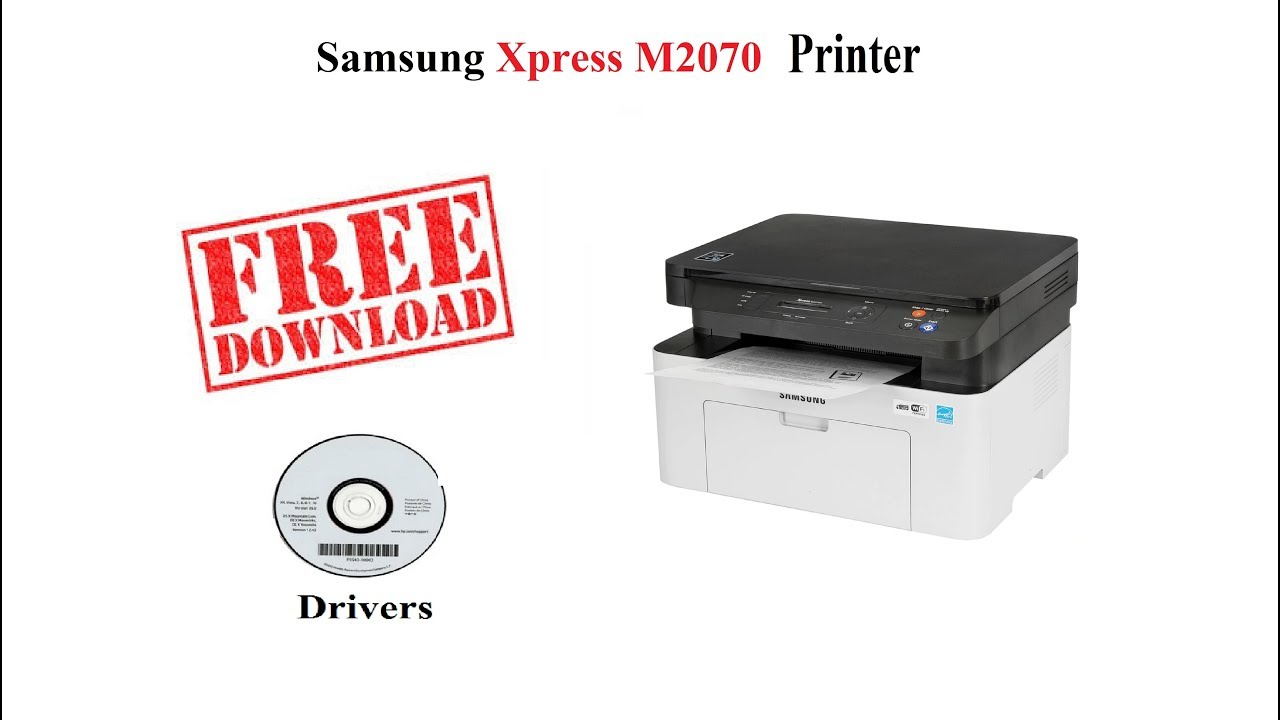 Samsung Xpress M2070 | Free Drivers - YouTube