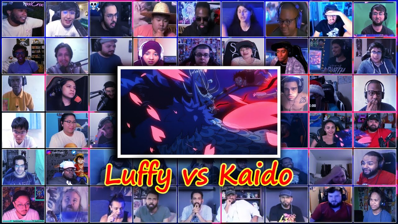 [Ep.1033] Kaido Knock Out Luffy For The Third Time| ONE PIECE Reaction Mashup