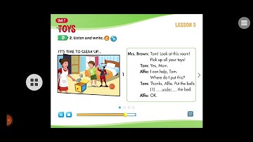 Tieng anh 3 I learn smart start unit 7 Toys lesson 3