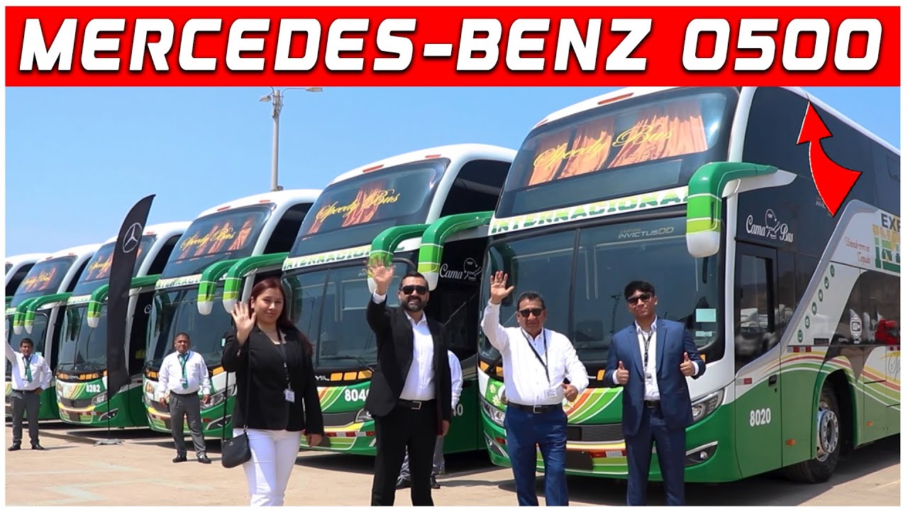 6 buses Mercedes-Benz 0500 6x2 para 'Expreso Internacional Oriental' | Divemotor