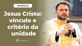 #HOMILIA Jesus Cristo: vínculo e critério da unidade | Padre Mario Sartori