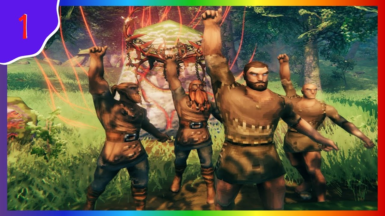 Valheim Ep.1 - This Deer is on Fire!