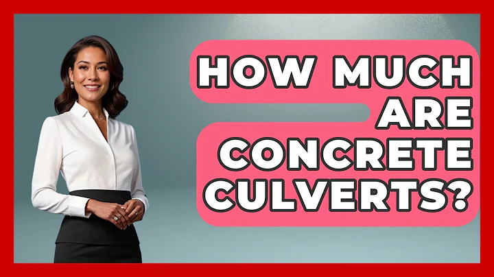 How Much Are Concrete Culverts? - Civil Engineering Explained