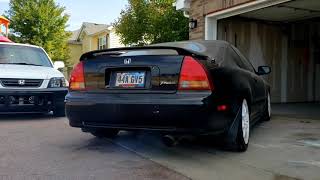 93 Prelude Si (Straight pipe)😯😯