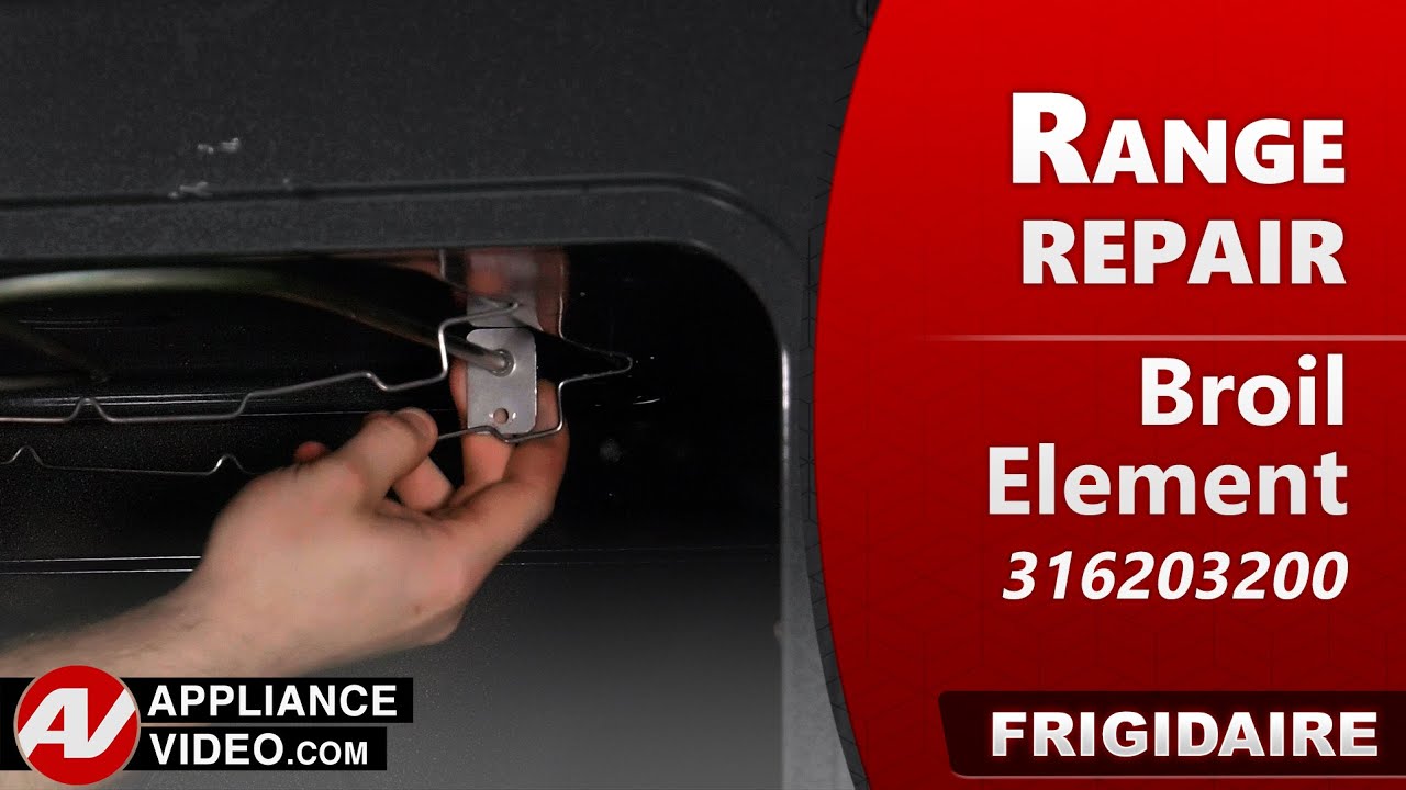 Frigidaire Stove Will Not Broil Broil Element Repair YouTube