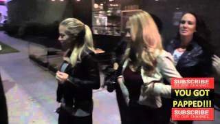Kendra Wilkinson, Jessica Hall and Jasmine Dustin filming Kendra's show leave The Fiscal Agent in No