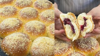 Paxtadek yumshoq momiqqina bulochka / Булочки с начинкой и штрейзелем Булочки как пух