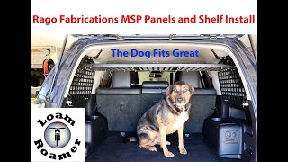 Rago MSP Panel and Shelf Install 5th Gen 4Runner