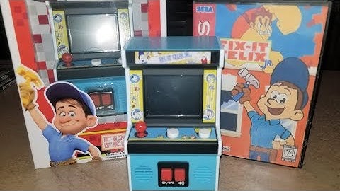 Fix It Felix Jr Mini Arcade Unboxing & Review (Wreck It Ralph)