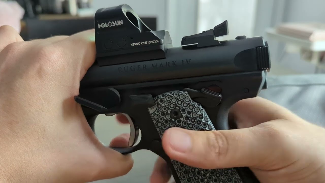 Ruger Mark IV Bolt vs. Volquartsen Competition Bolt