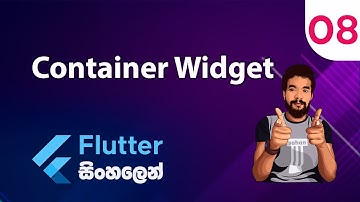 Flutter Sinhala Tutorial #8 - Container Widget