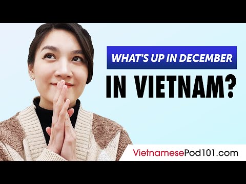 Video: Holidays in Vietnam in December