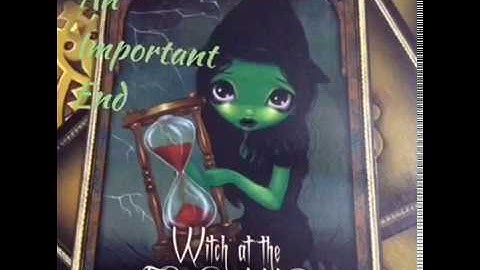 Learn Oracle Cards - Card 45 Witch At The End Of The World Oracle Of Shadows And Light