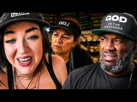 "I Have 3 Degrees and Can't Get Hired At a Deli..." LEFTIST Woman With Tatts and Piercings Mad!