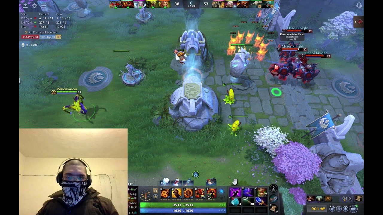 17k MMR! Top 1 player in Dota 2 || Professional DOTO GAMEPLAY