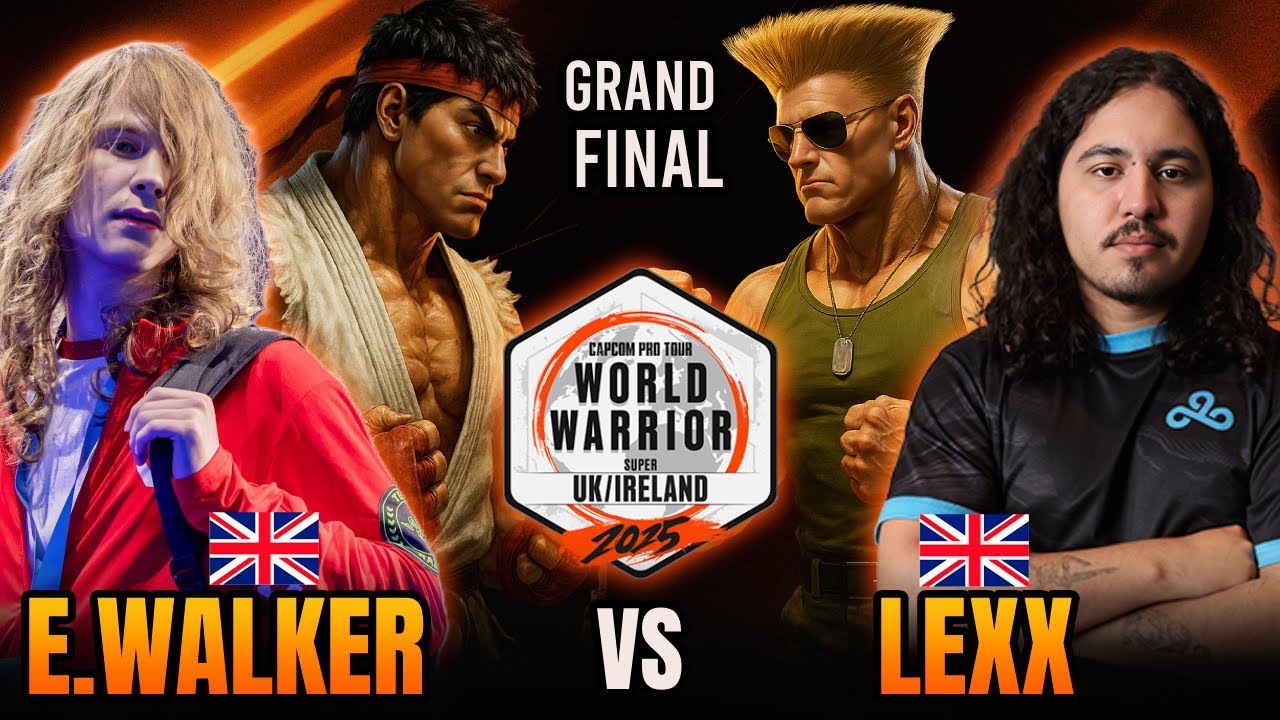 🔥SUPER WORLD WARRIOR UK & Ireland #4  – GRAND FINAL ▰ ENDINGWALKER (Ryu) vs LEXX (Guile) ▰ SF6 🔥
