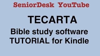 Tecarta Bible Study Software Tutorial for Seniors screenshot 2