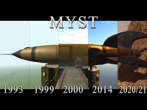 Видео: MYST 1993-2021 Сравнение: Original vs Remaster / Remakes