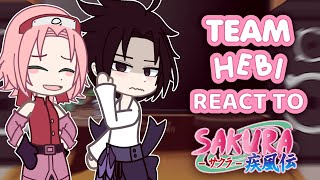Team Hebi React to Sakura Haruno |🍅SasuSaku🌸|PT-BR/EN| 1/?| Naruto Shippuden
