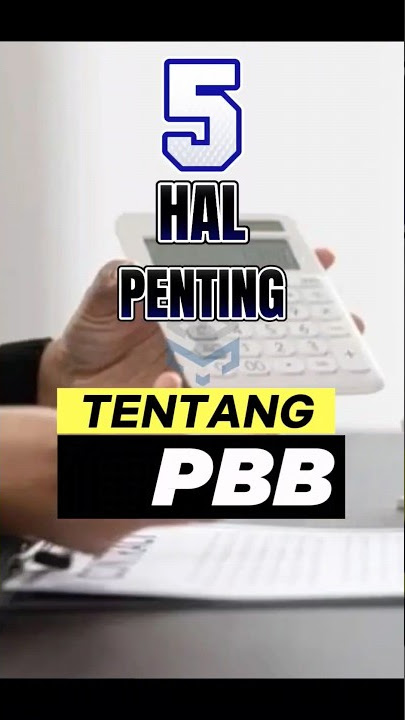 5 HAL PENTING TENTANG PAJAK BUMI DAN BANGUNAN (PBB) PART 1 #konsultanpajak #pajak #pbb