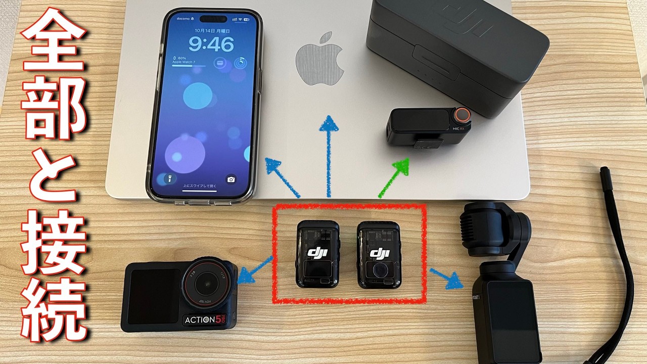 【DJI MIC2】接続方法完全解説