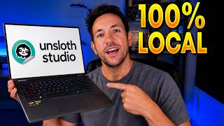 The BEST Way Run AI Locally On Your Gaming Laptop - Unsloth Studio Setup