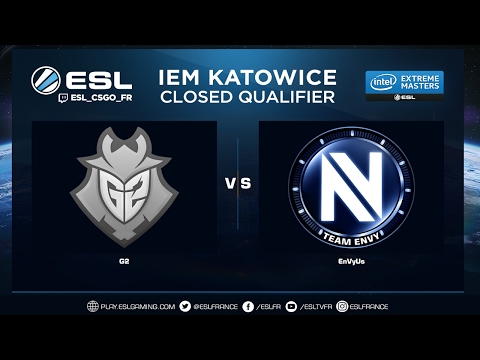 CS:GO - G2 vs NV - Dust2 - IEM Katowice Qualifier