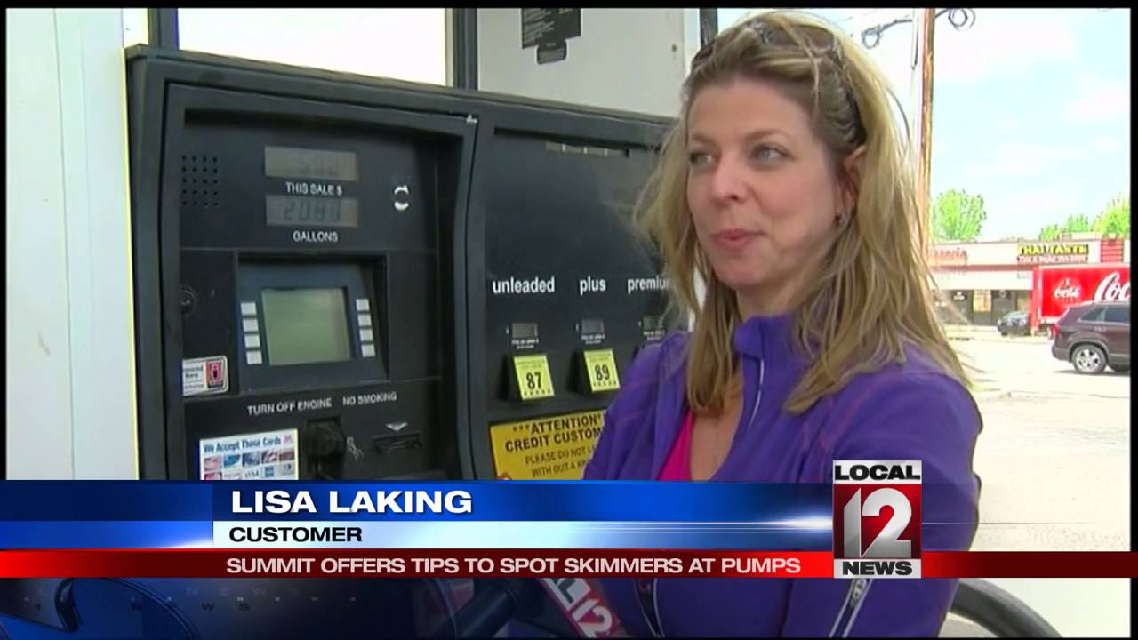 bluetooth card readers on gas pumps