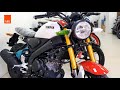 NEW YAMAHA XSR 155 ( Red mixed White ) HD VIDEO 2020