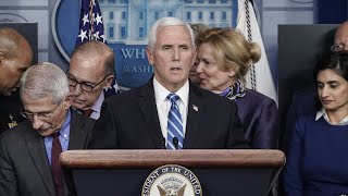 Watch live: Pence holds press conference with coronavirus task force