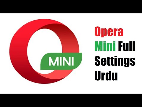 Opera Mini Full Settings - YouTube