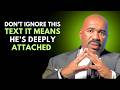 🔥 DON’T IGNORE THIS TEXT—IT MEANS HE’S DEEPLY ATTACHED 💬❤️ | Steve Harvey Motivation