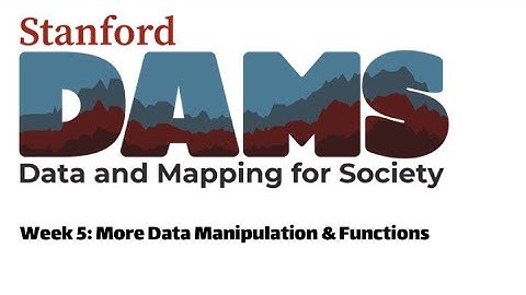 Beginnr Week 5: More Data Manipulation & Functions