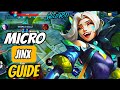 Wild rift adc micro guide  how to play jinx in lane to carry