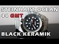 Montre Automatique Steinhart Ocean Black 44 - Occasion, Acier Inoxydable, étanche 30m