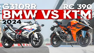 2024 BMW G310RR vs KTM RC 390 | Comparison by The Maverick Roadster 1,884 views 1 month ago 8 minutes, 54 seconds