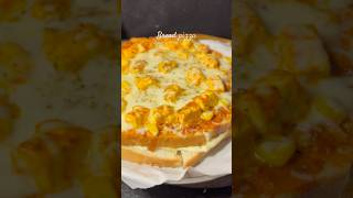 10 minutes Trending bread pizza 🍕 soft bread and cheesy toppings #youtube #cheesybreadpizza #food