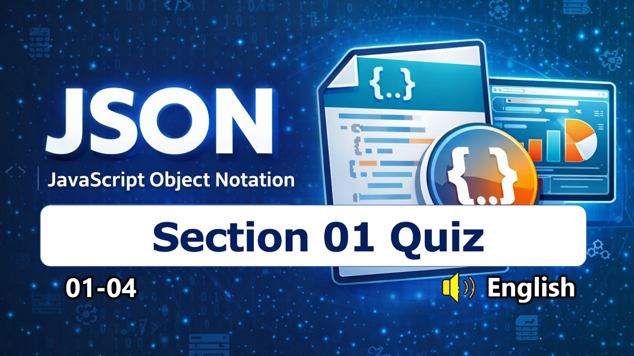 [01-04] JSON Basics Quiz Section 1 - YouTube