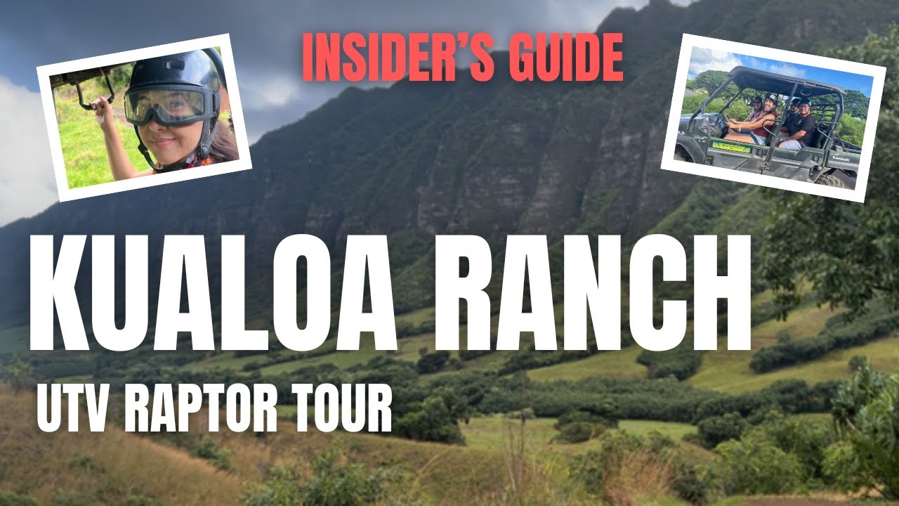 Insider’s Guide: The Kualoa Ranch UTV Raptor Tour - YouTube