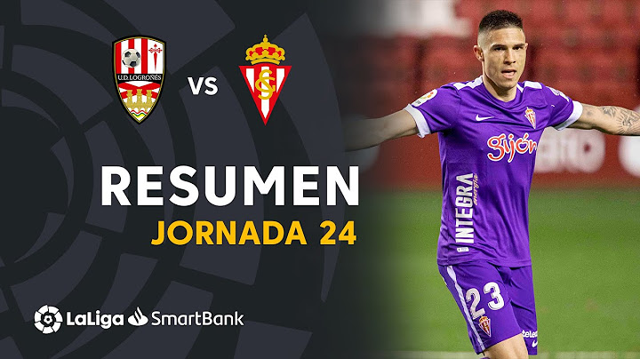 Resumen de UD Logroñés vs Real Sporting (0-4)