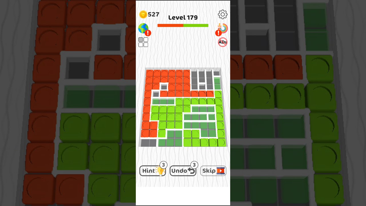 Доп уровень 179. Blocks and Ropes 644 lvl прохождение. Blockus all Block. Пройти игру get Color 179 уровень.