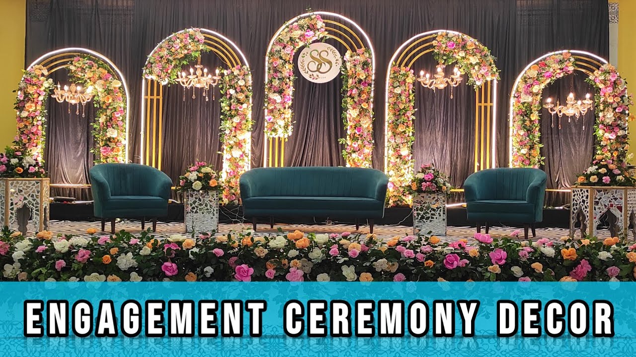 Latest Stage Decor|Engagement|Wedding|Reception 