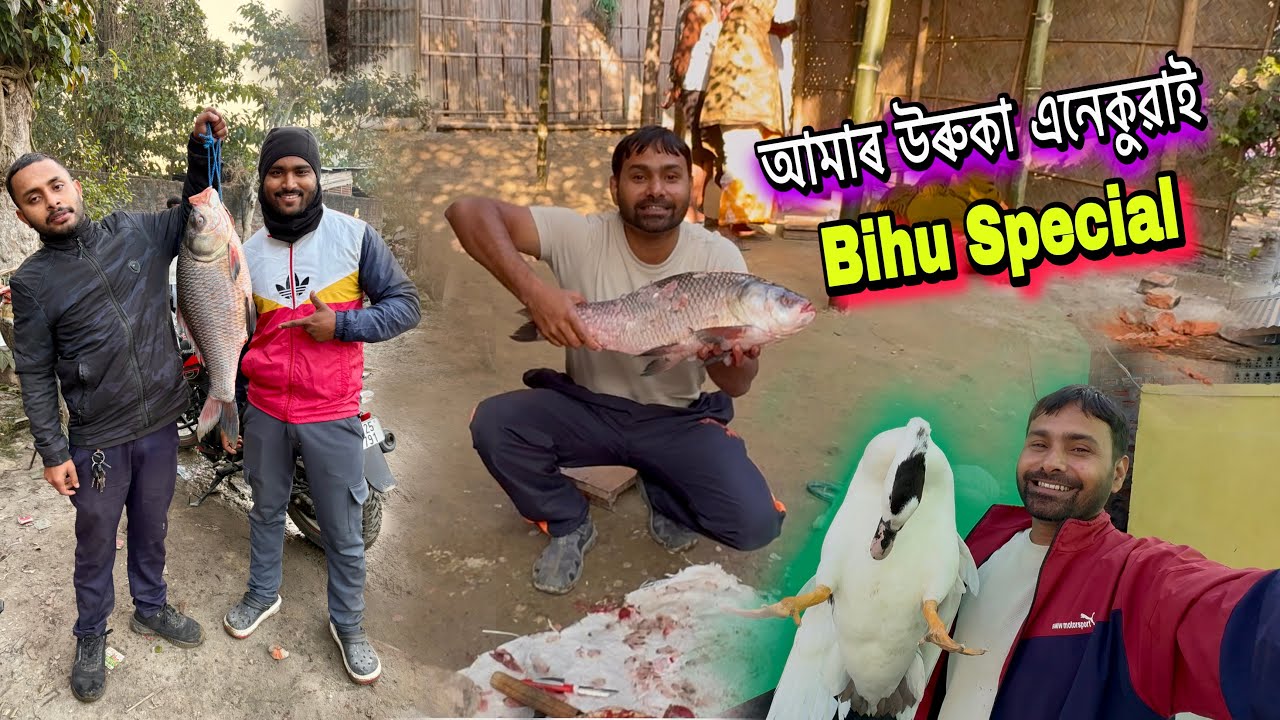 আমাৰ উৰুকা এনেকুৱাই ❤️Bihu special 🥰 assamese vlog