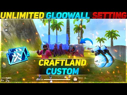 HOW TO MAKE CRAFTLAND CUSTOM ROOM IN FREE FIRE | HOW TO USE CRAFTLAND CUSTOM ROOM | CRAFTLAND CUSTOM