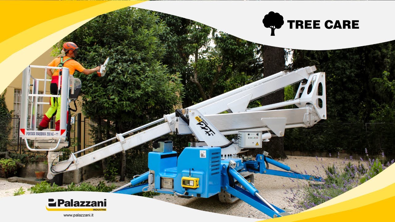Palazzani Spider Aerial Platform TZX 225 - TZX 730 for tree care